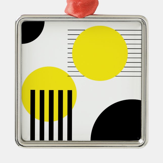 Adorno Metálico Diseño abstracto (Frente)