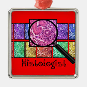 Adorno Metálico Diseño de células aumentadas por histólogo