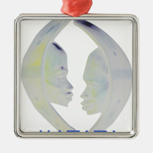 Adorno Metálico Diseño de Hakuna Matata para impresión africana