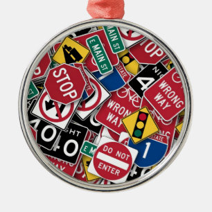 Adorno Metálico Diseño de las señales de tráfico