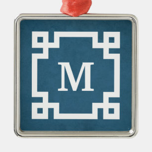 Adorno Metálico diseño de monograma