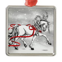 Diseño de Navidades de Stallion Blanco