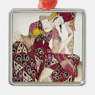 Adorno Metálico Diseño de vestuario para Nijinsky en el ballet 'La