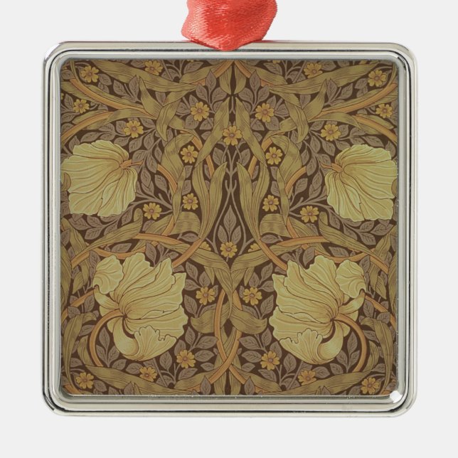 Adorno Metálico Diseño del papel pintado del "Pimpernel", 1876 (Frente)