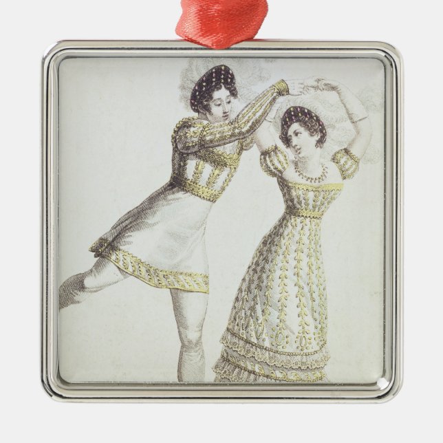 Adorno Metálico Diseño del traje para un ballet (Frente)