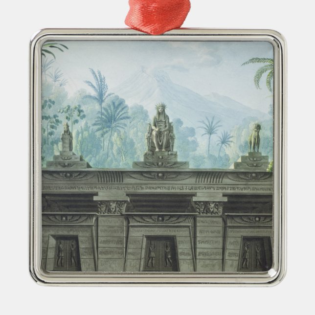 Adorno Metálico Diseño determinado para la escena xv del acto I (Frente)