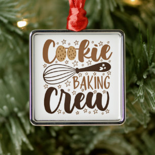Adorno Metálico Diseño divertido de galletas de pan