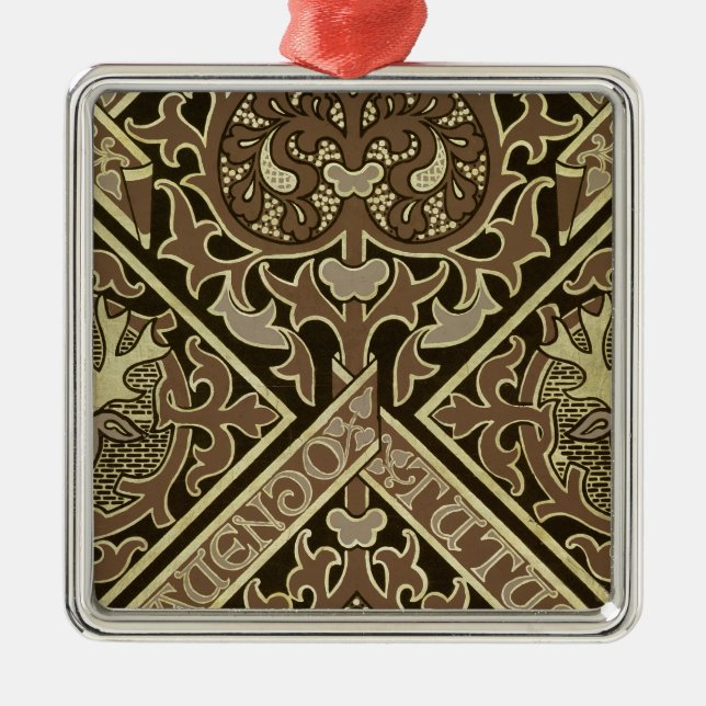 Adorno Metálico Diseño eclesiástico del papel pintado del mosaico (Frente)