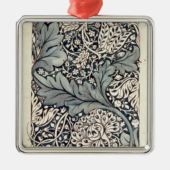 Adorno Metálico Diseño para Avon Chintz, c.1886 (Frente)