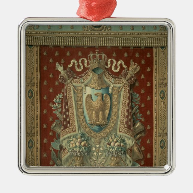 Adorno Metálico Diseño para una tapicería en el estudio de (Frente)