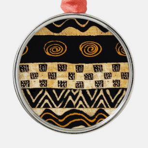 Adorno Metálico Diseño Shaman Tribal Africano