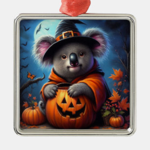 Adorno Metálico Disfraz de Halloween de Koala