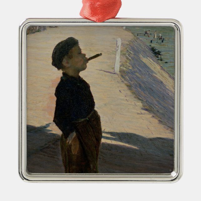 Adorno Metálico Disfrutar de vida, Volendam, Zuider Zee (Frente)