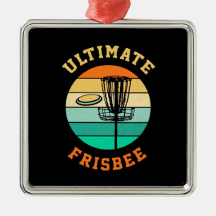 Adorno Metálico Disk Golf Ultimate Frisbee