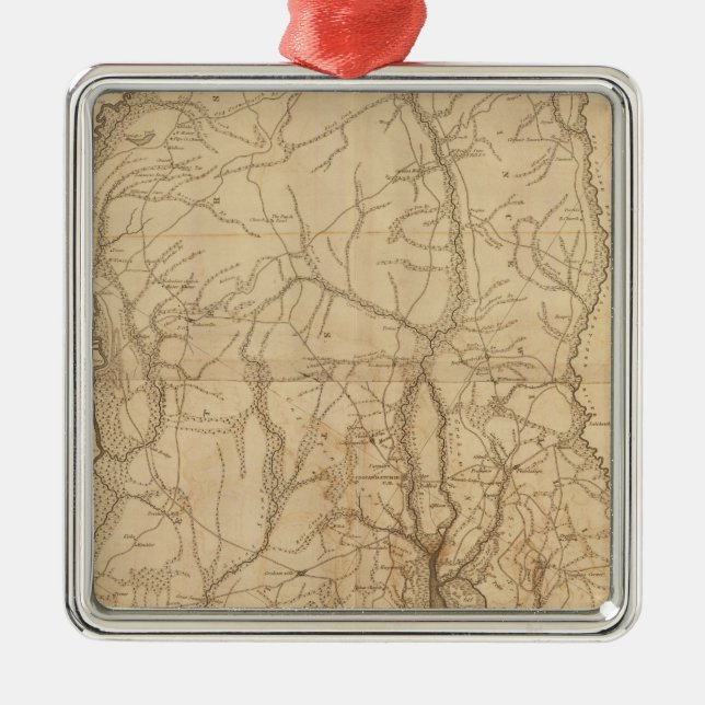 Adorno Metálico Distrito de Beaufort, Carolina del Sur (Frente)