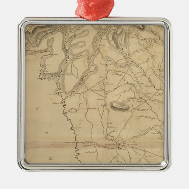 Adorno Metálico Distrito de Greenville, Carolina del Sur (Frente)