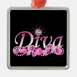 Adorno Metálico Diva Bling