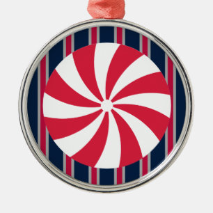 Adorno Metálico Diversión y fantasía Peppermint Candy