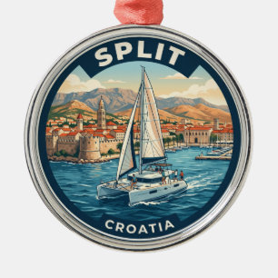 Adorno Metálico Dividir Croacia