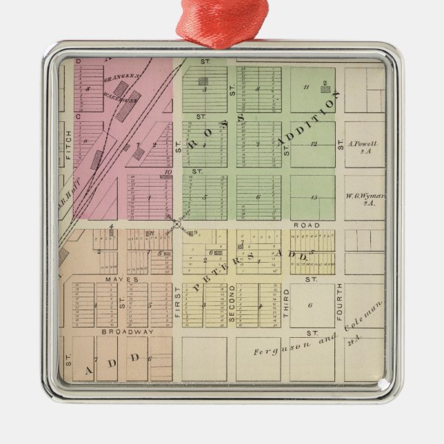 Adorno Metálico Dixon (Frente)