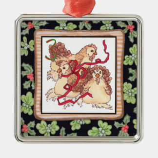 Adorno Metálico Doce días de Navidades