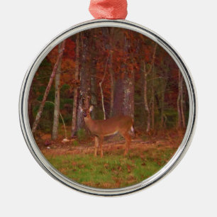 Adorno Metálico Doe a Deer in Lake Arrowhead