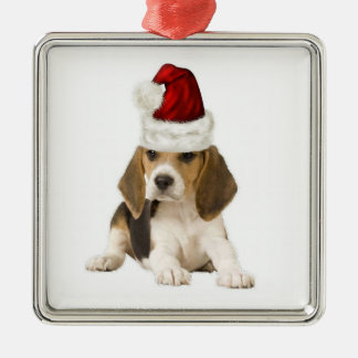 Adorno Metálico Dogs~Original Ditzy Ornament~Beagle~Christmas