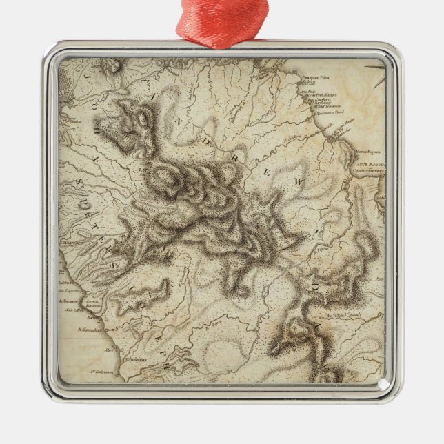 Adorno Metálico Dominica (Frente)