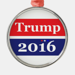Adorno Metálico Donald Trump 2016