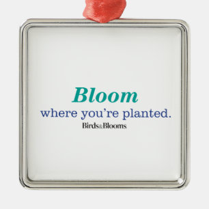 Adorno Metálico Donde te plantan