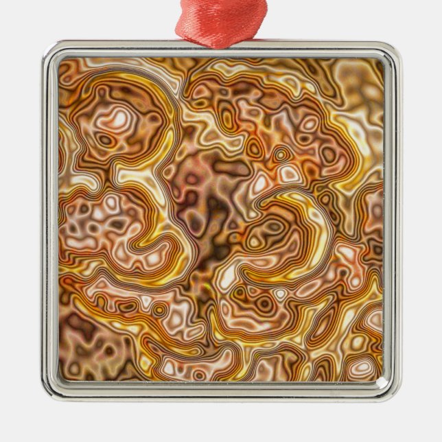 ADORNO METÁLICO DORADO (Frente)