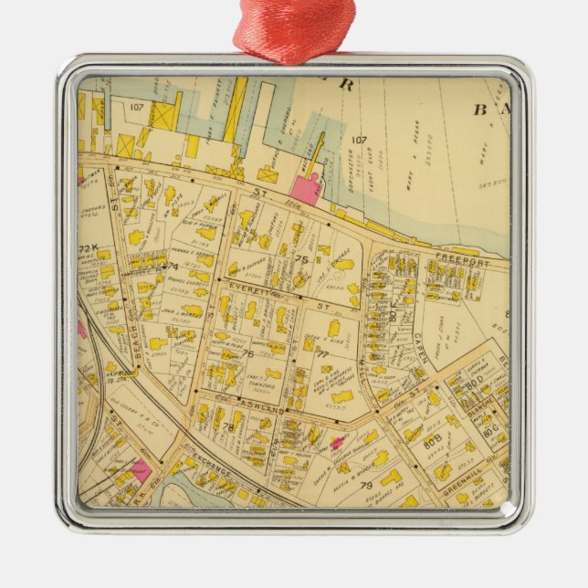 Adorno Metálico Dorchester, Massachusetts 3 (Frente)