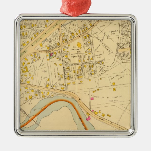 Adorno Metálico Dorchester, Massachusetts 6 (Frente)