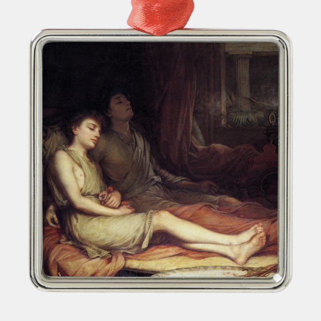 Adorno Metálico Dormir y su muerte de medio hermano (dolor) (Frente)