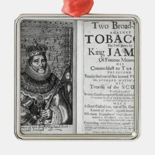 Adorno Metálico 'Dos costados contra tabaco