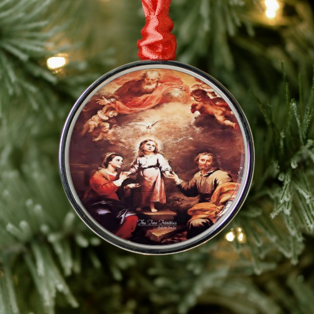 Adorno Metálico Dos Trinitarias (Árbol)