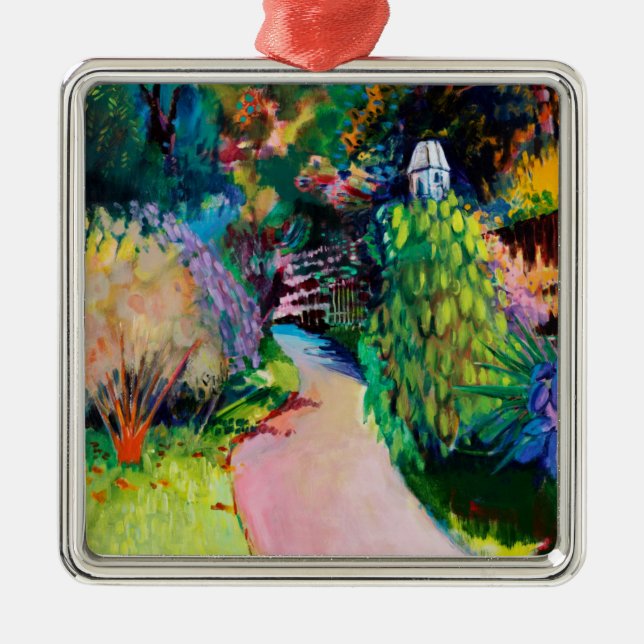 Adorno Metálico Dovecote exótico (Frente)