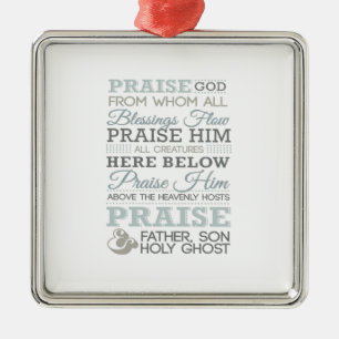 ADORNO METÁLICO DOXOLOGÍA MODERNA