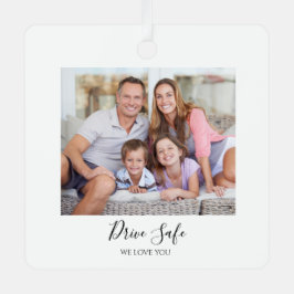 Adorno Metálico Drive Safe Custom Photo Car