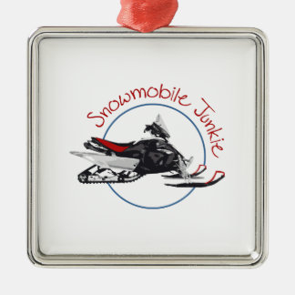 Adorno Metálico Drogadicto del Snowmobile