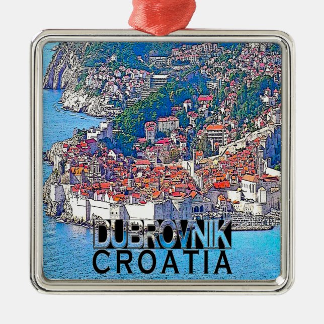 Adorno Metálico Dubrovnik (Frente)