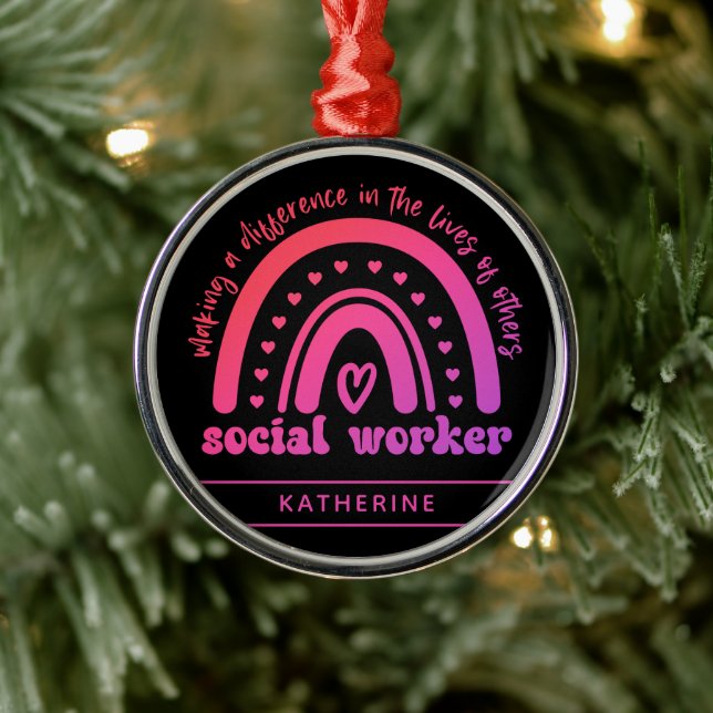 Adorno Metálico Duelo de graduación por agradecimiento de personal (Árbol)