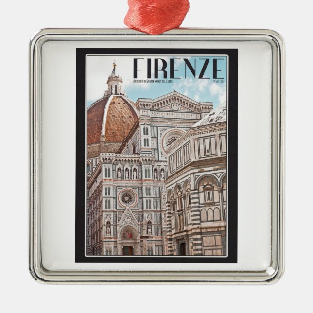 Adorno Metálico Duomo de Firenze (Frente)