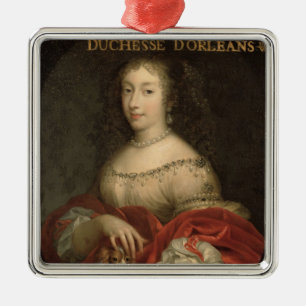 Adorno Metálico Duquesa de Henrietta Anne de Orleans