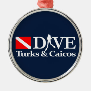 Adorno Metálico DV4 de Turcas y Caicos