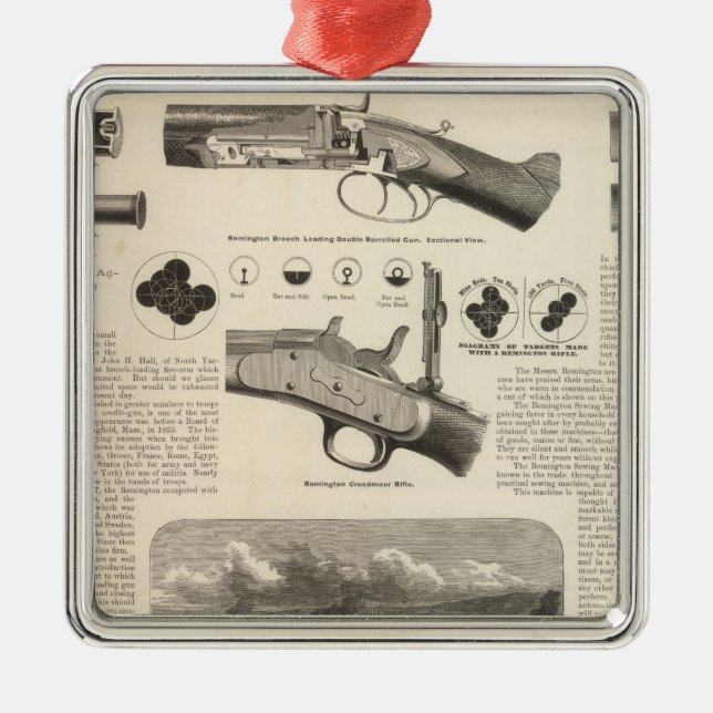 Adorno Metálico E Remington e hijos (Frente)