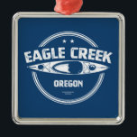 Adorno Metálico Eagle Creek Oregon Kayaking<br><div class="desc">Eagle Creek es un afluente del río Clackamas,  en las laderas occidentales de la Cordillera de Cascade,  en el noroeste de Oregón.</div>