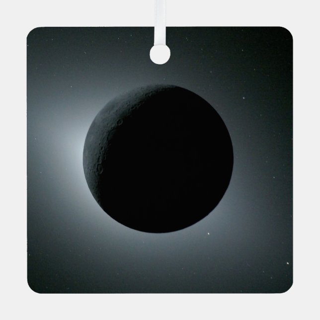 Adorno Metálico Eclipse total de Sol Artemis II (Anverso)