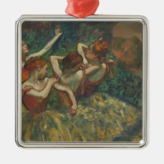 Adorno Metálico Edgar Degas el | cuatro estaciones en la una (Frente)