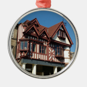 Adorno Metálico Edificio de armazones de encino Tudor, Edimburgo, 